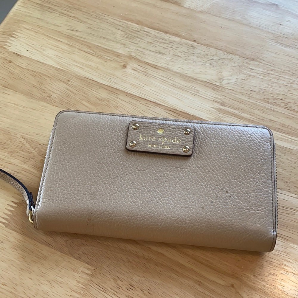 Kate spade large wallet